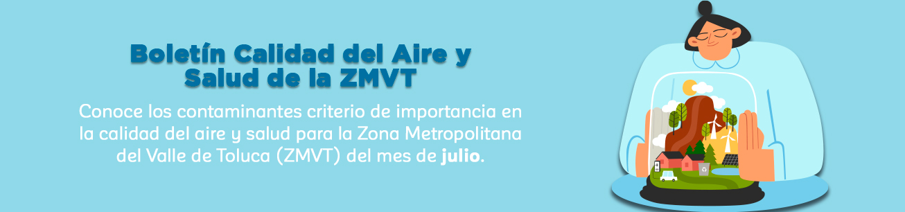 Boletín de Calidad del Aire y Salud de la ZMVT Julio
