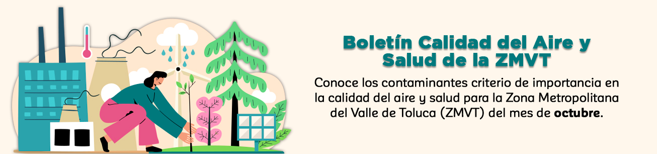 Boletín de Calidad del Aire y Salud de la ZMVT Octubre