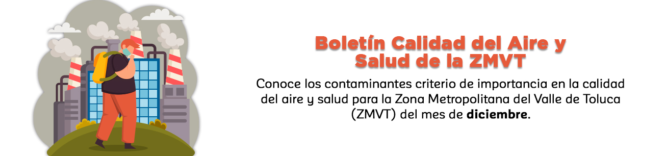 Boletín de Calidad del Aire y Salud de la ZMVT Diciembre