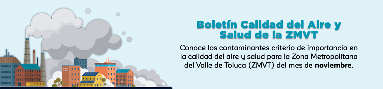 Boletín de Calidad del Aire y Salud de la ZMVT Noviembre