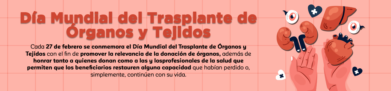 Día Mundial del Trasplante de Órganos y Tejidos